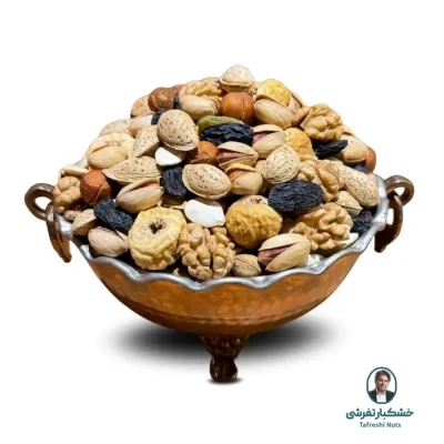 آجیل شیرین با پوست