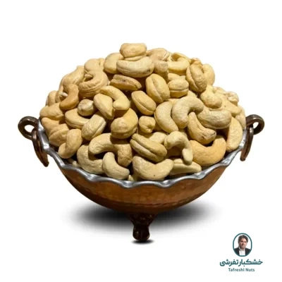 بادام هندی بو داده بدون نمک