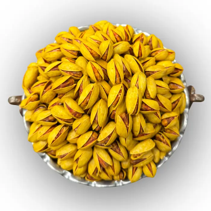 پسته اکبری دستچین ترش زعفرانی - تصویر 2