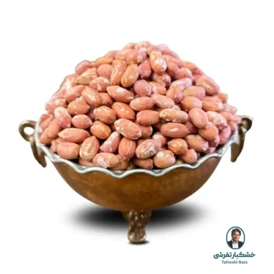 بادام زمینی آستانه شور