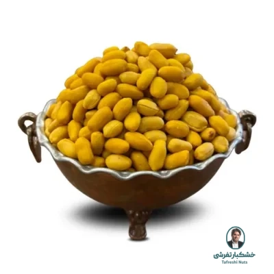 بادام زمینی خارجی زعفرانی