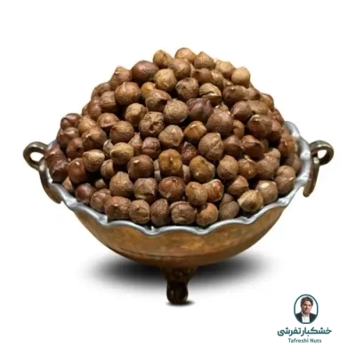 مغز فندق خام ایرانی