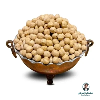 مغز فندق بو داده بدون نمک ایرانی