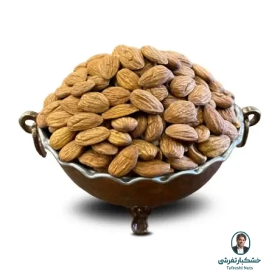 مغز بادام بو داده بدون نمک نجف آباد اصفهان