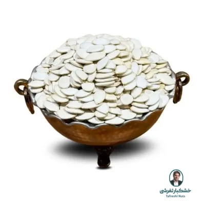 کدو مرمری بو داده بدون نمک