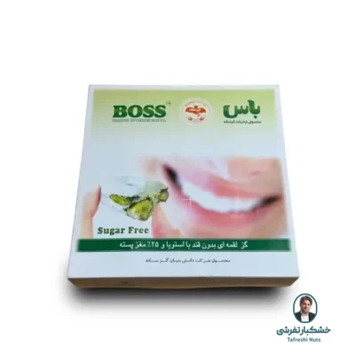 گز لقمه 25% بدون قند باس