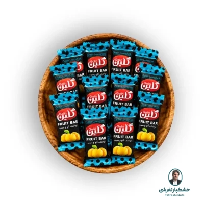 لواشک پذیرایی گلین با طعم (آلو وسیب)