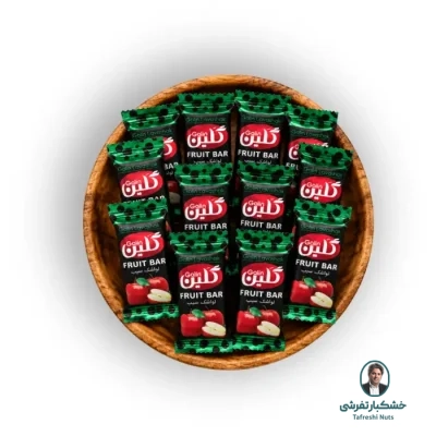 لواشک پذیرایی گلین با طعم (سیب)