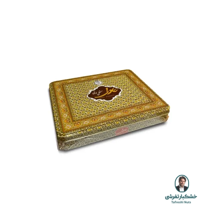 حلوا مسقطی آجیلی فلزی طرح خاتم(عادلی)
