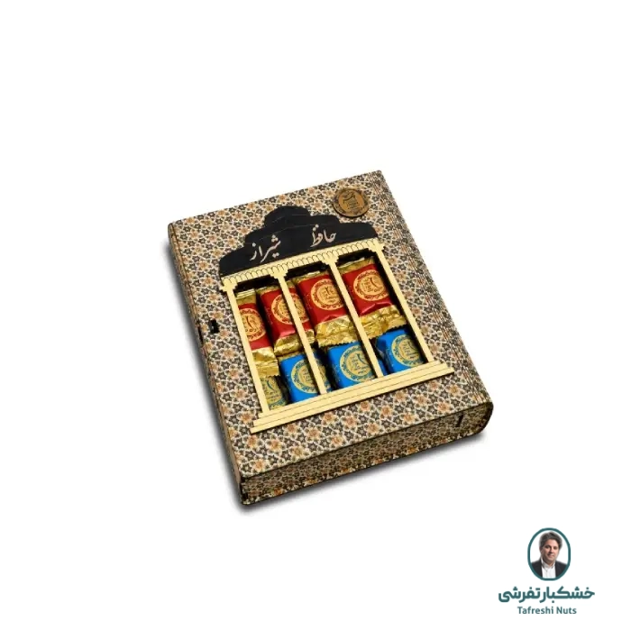 حلوا مسقطی مغزدار طرح چوب حافظ فاخر