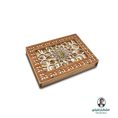 حلوا مسقطی چوبی کادویی بزرگ ( ترنج)