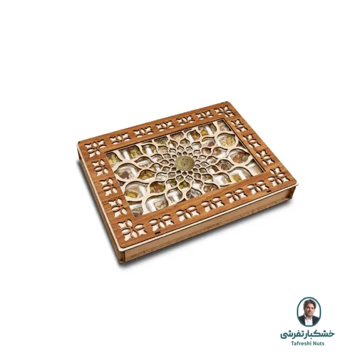 حلوا مسقطی چوبی کادویی بزرگ ( ترنج)