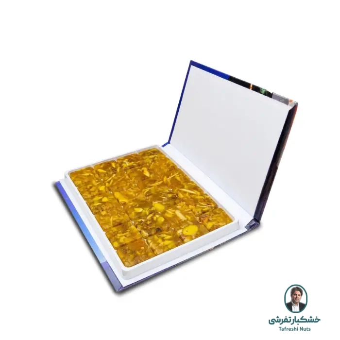حلوا مسقطی کتابی چهارمغز لقمه(حاج رسول) - تصویر 2