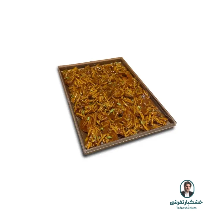 سوهان عسلی خلال بادام(خانگی)